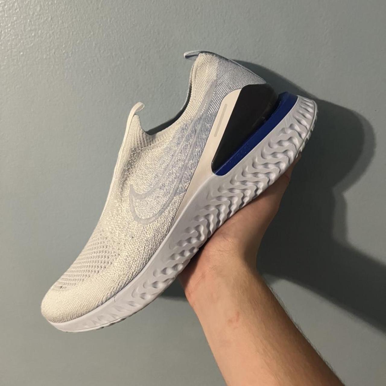 Nike epic react clearance phantom white hydrogen blue