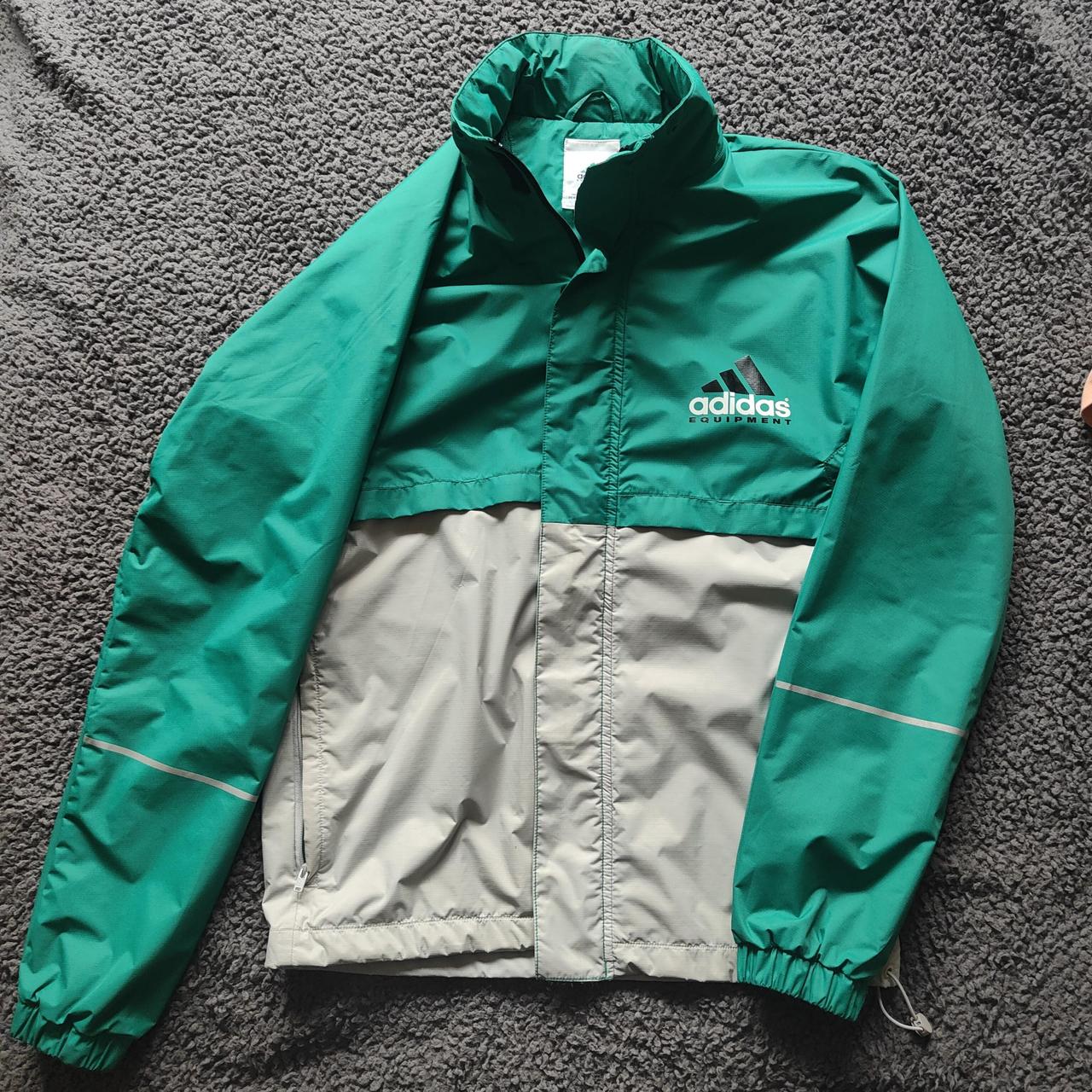 Adidas equipment green jacket hotsell