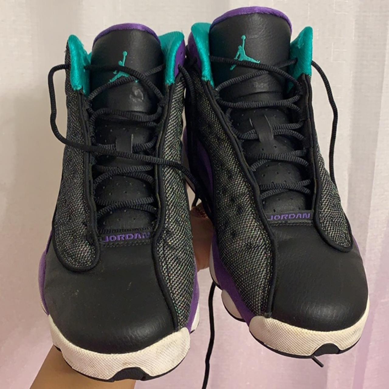 Dope Air Jordan Court Purple 13s Kids 7Y Brand new - Depop