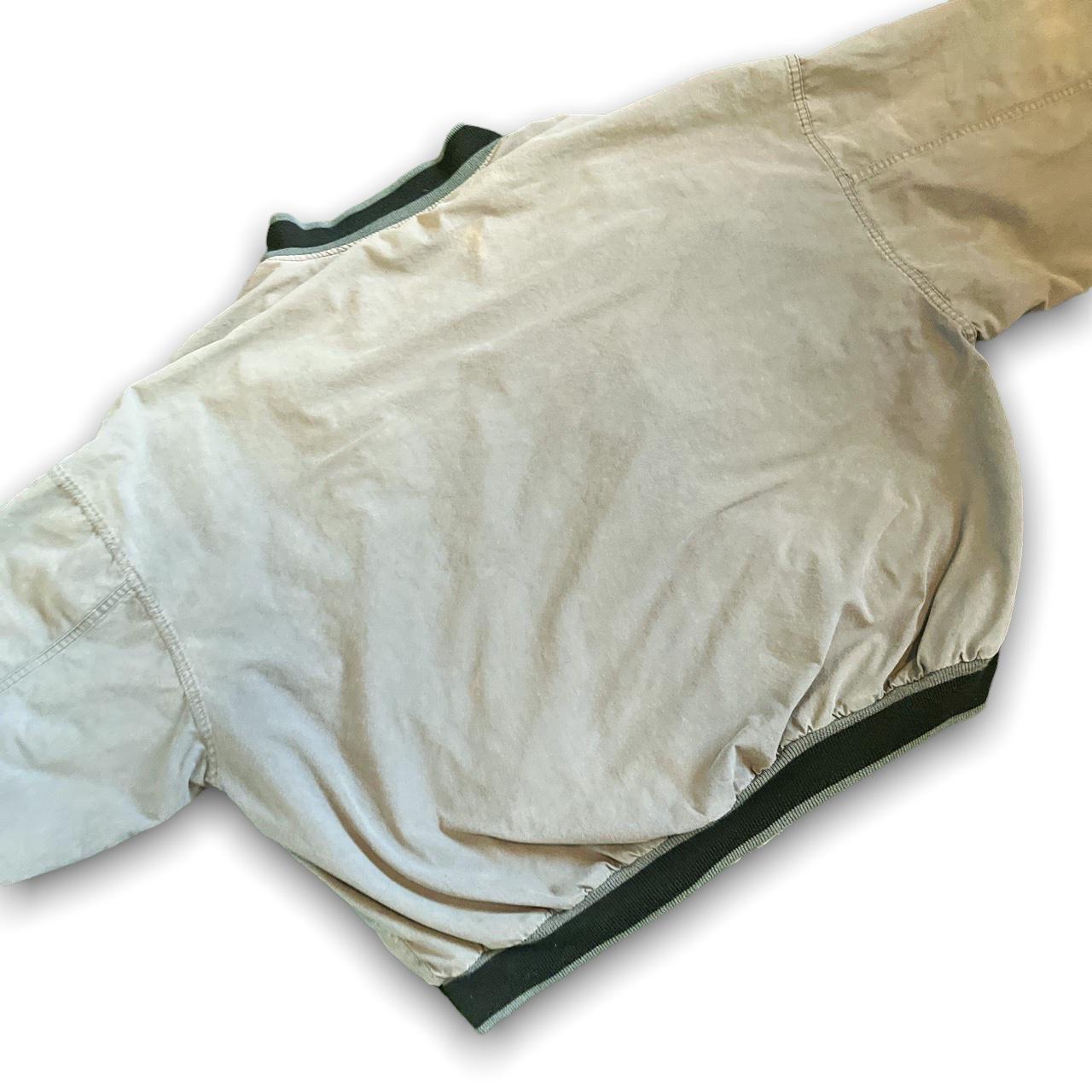 Vintage Grey Illinois Harriman Gold 1993 Workwear... Depop