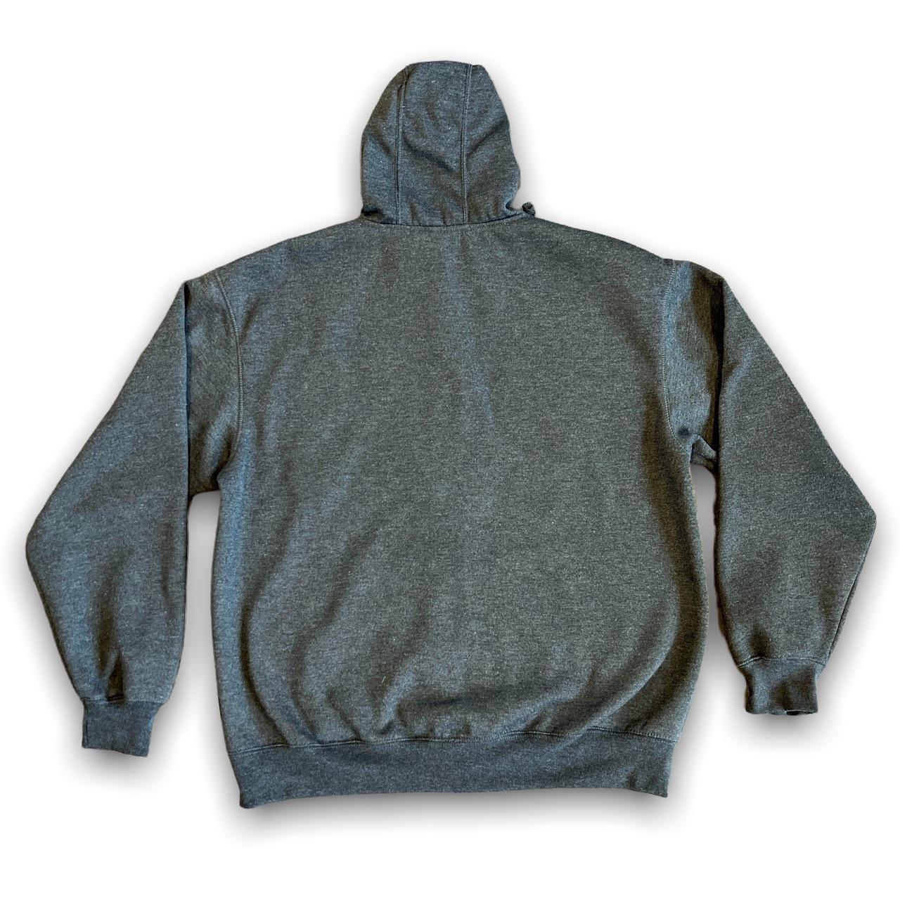 Dark Grey Lincoln City Oregon Zip Up Hoodie Size... Depop