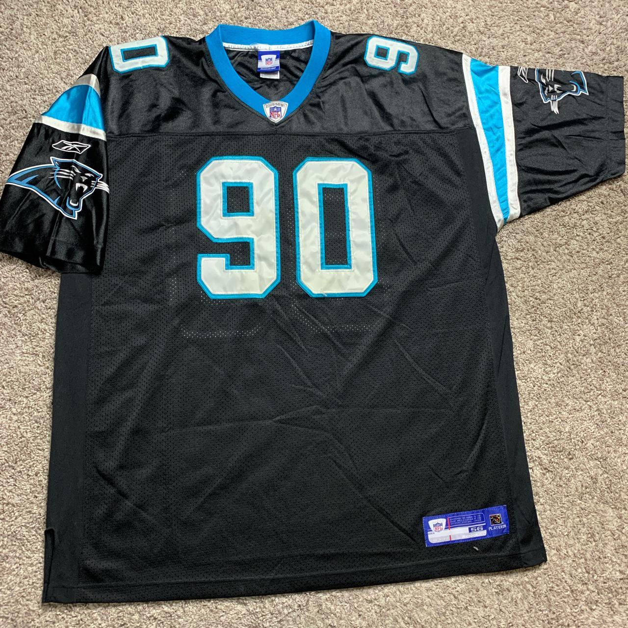 Vintage Y2K Carolina Panthers Julius Peppers - Depop