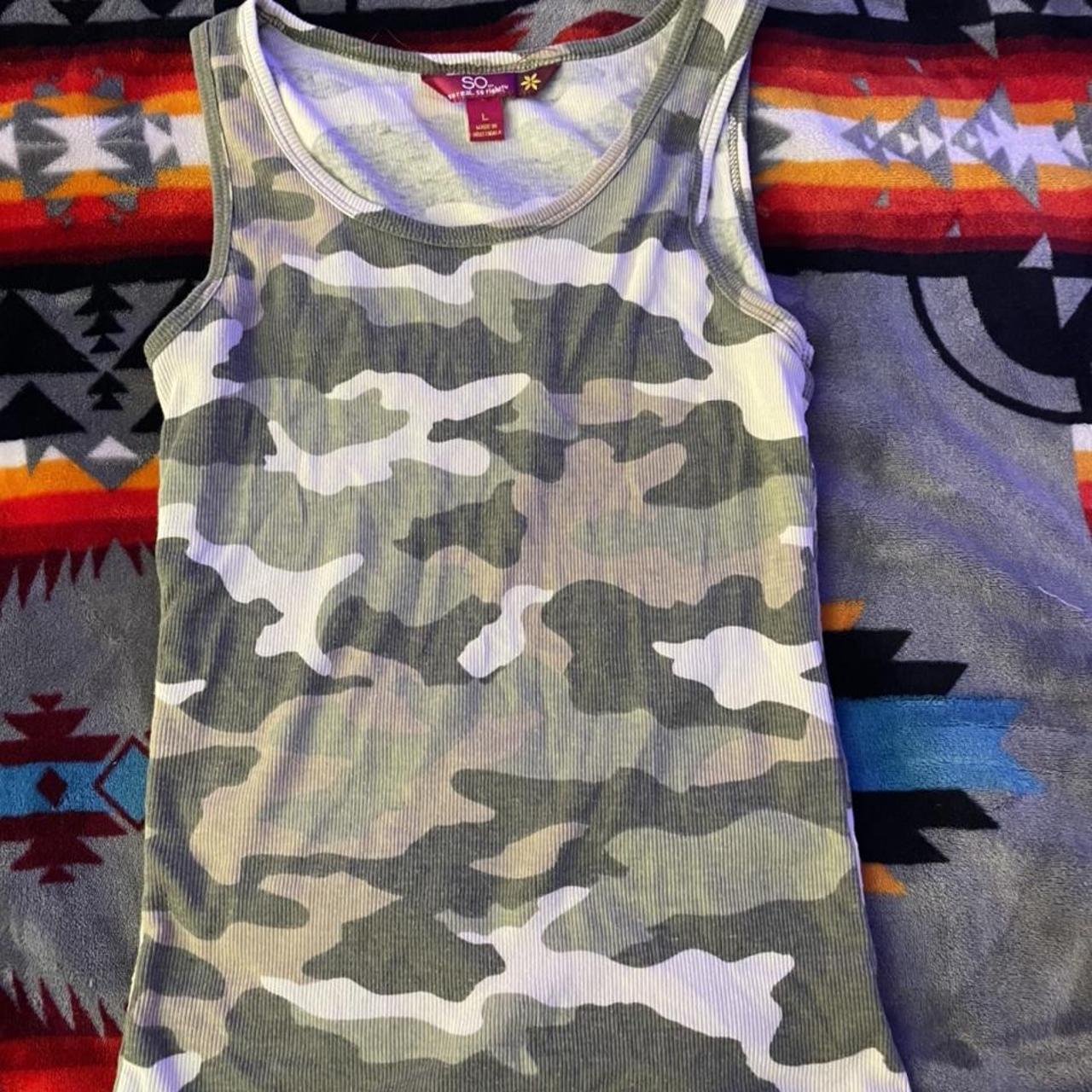 Product Image 1 - So vintage camo tank 
Size
