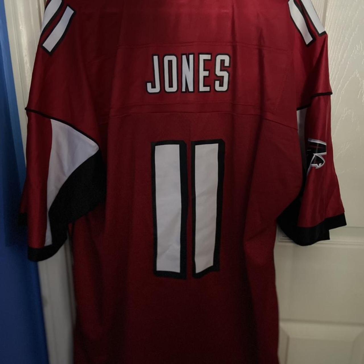 Julio Jones Falcons Jersey Size- Youth XL Worn 2x so - Depop