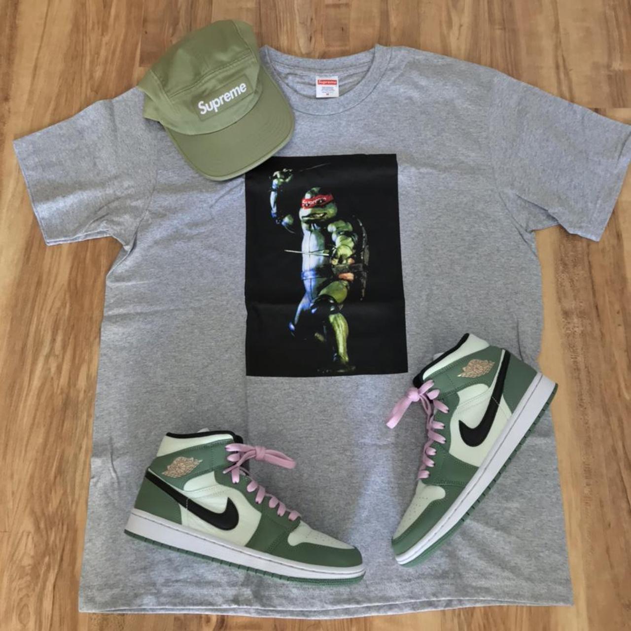 Supreme “Raphael” Tee - Grey DS SS21T38... - Depop