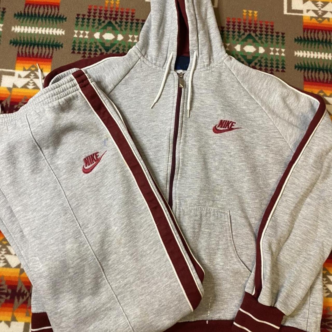 Vintage 80s Nike sweat suit bundle!!! Both are size... - Depop