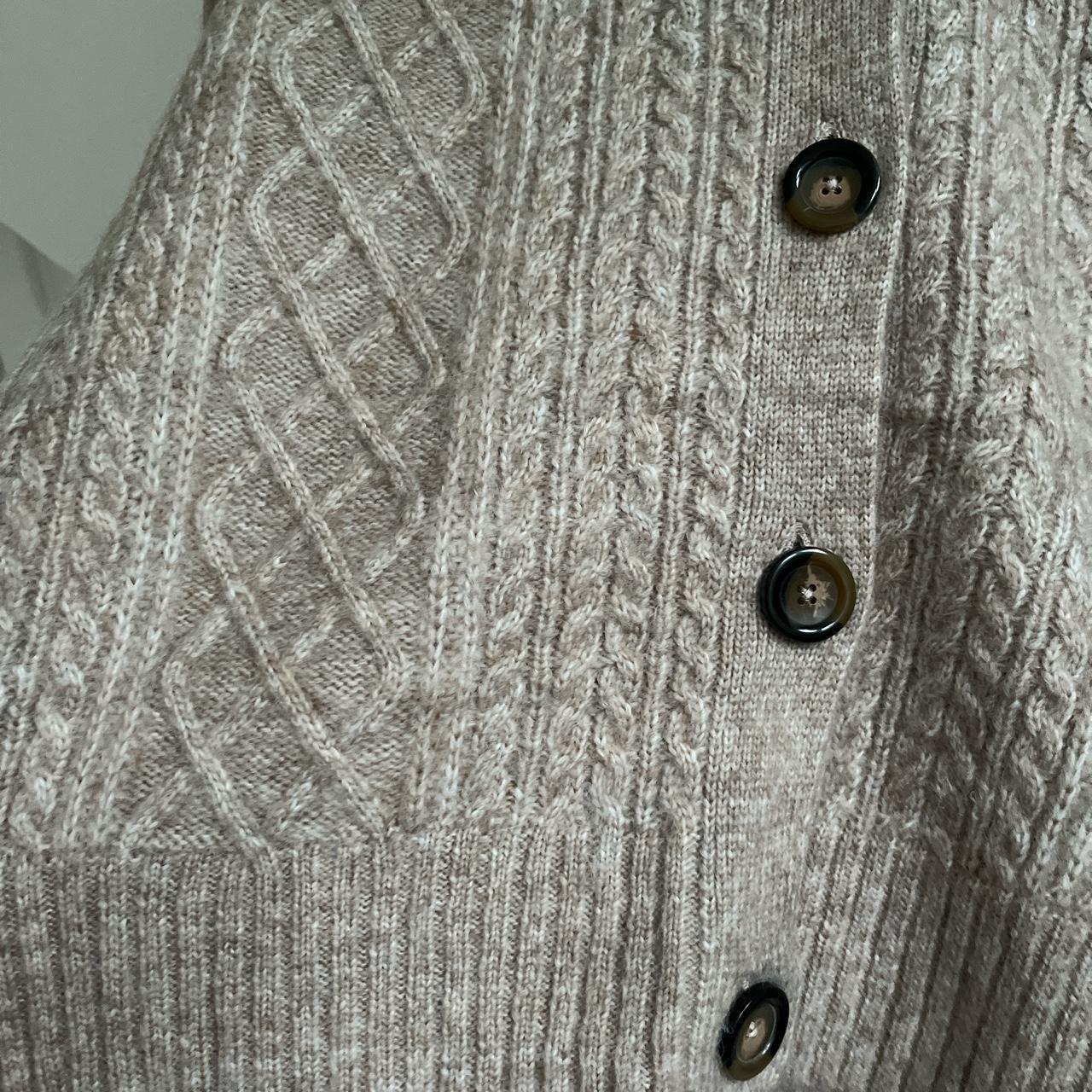 Beige knit cardigan. Brand - marks and Spencer’s... - Depop