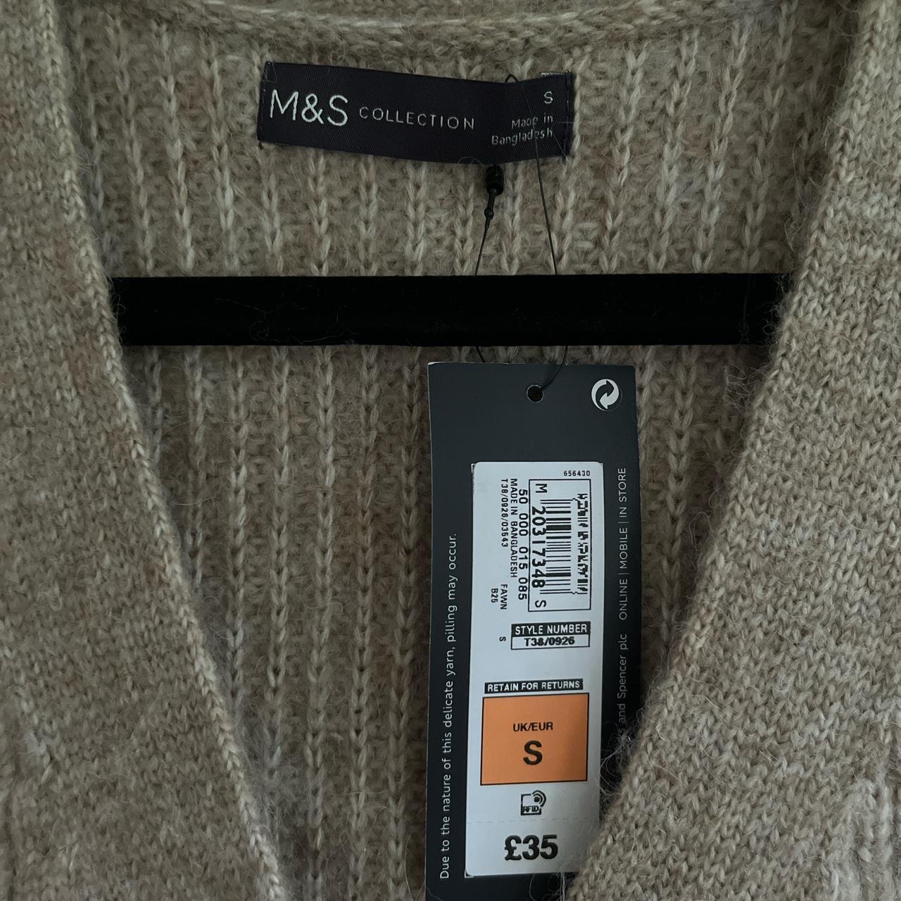 Beige knit cardigan. Brand - marks and Spencer’s... - Depop