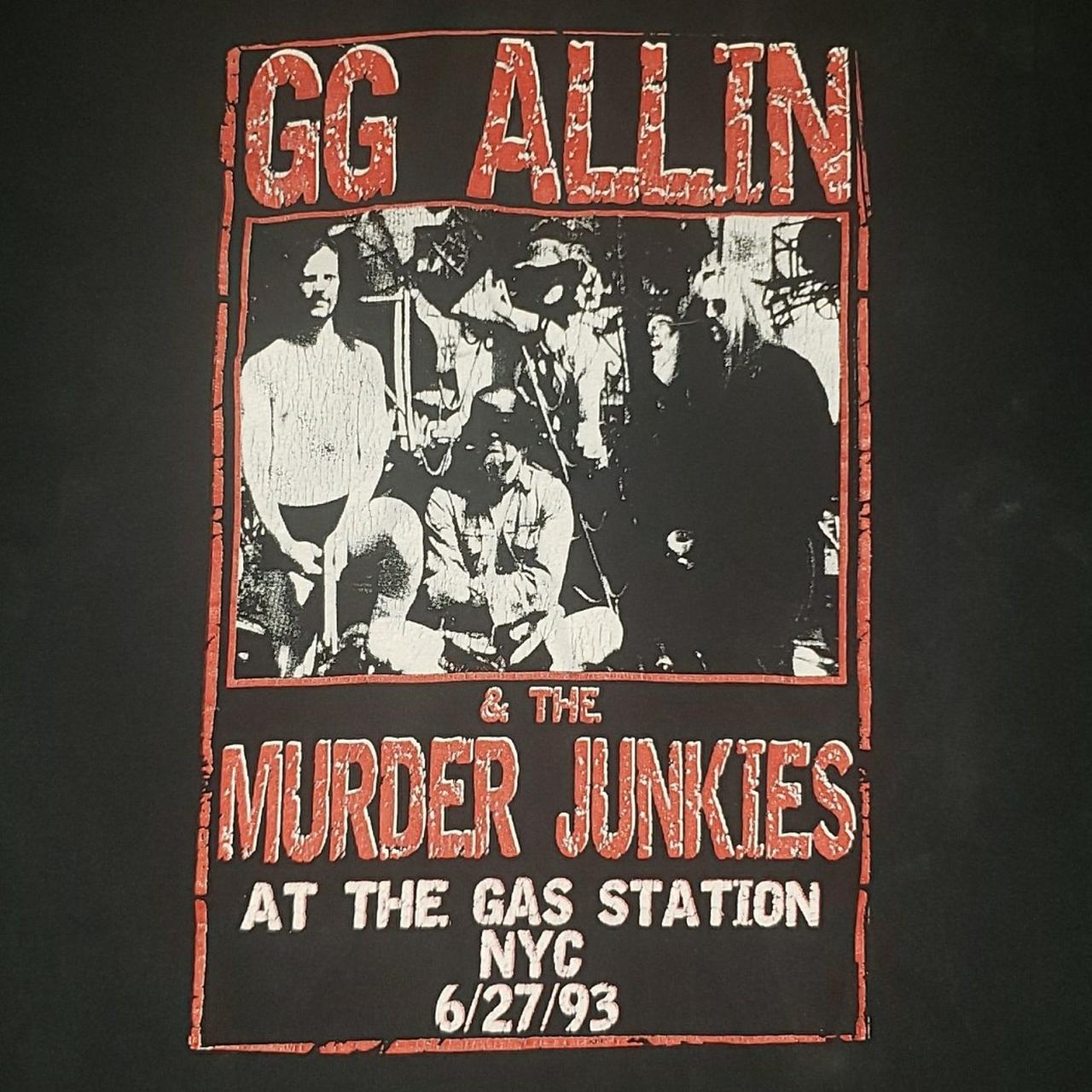 Original GG Allin & The Murder Junkies shirt bought | Depop