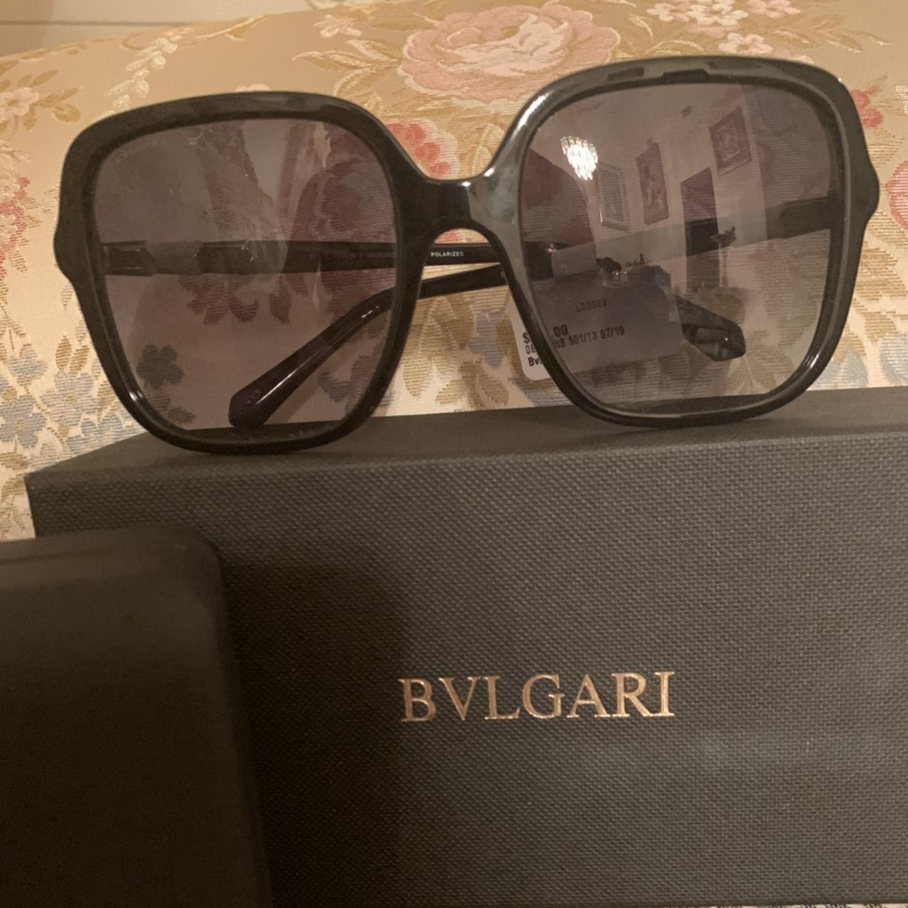 Bvlgari discount sunglasses polarized