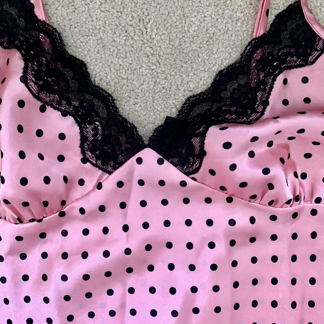 victoria's secret pink leopard mesh slip dress 🐆 ✿ - Depop