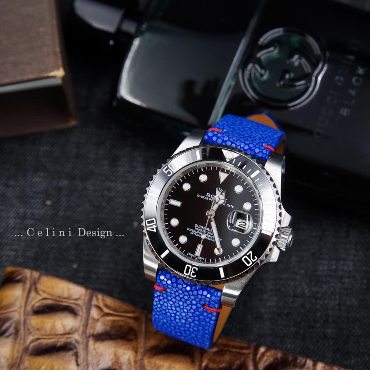 Rolex Men's Blue Watch (4)