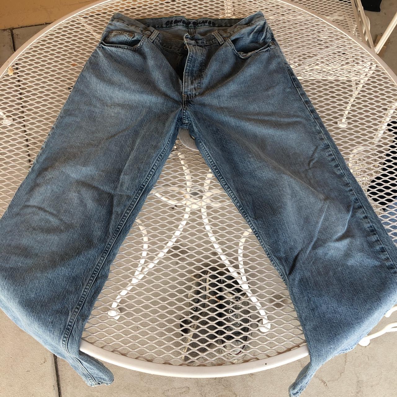 Cremieux Men's Blue Jeans | Depop