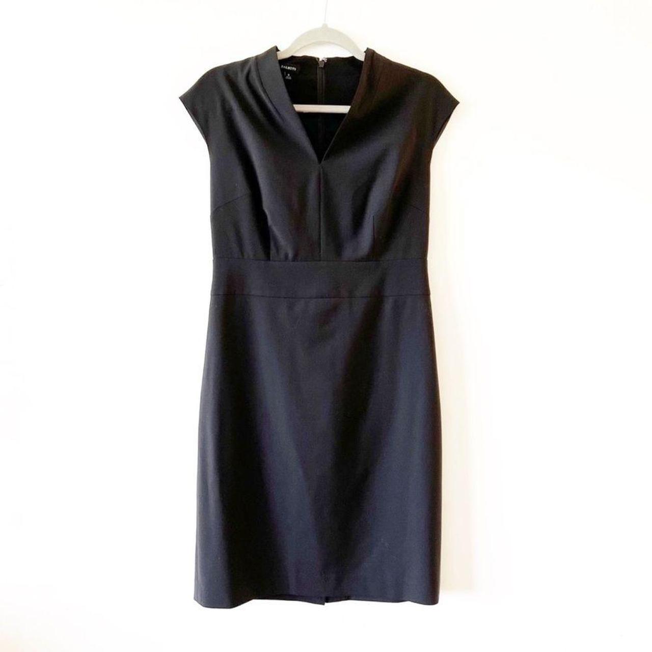 Talbots cap sleeve sheath dress size 6. Wool nylon... - Depop