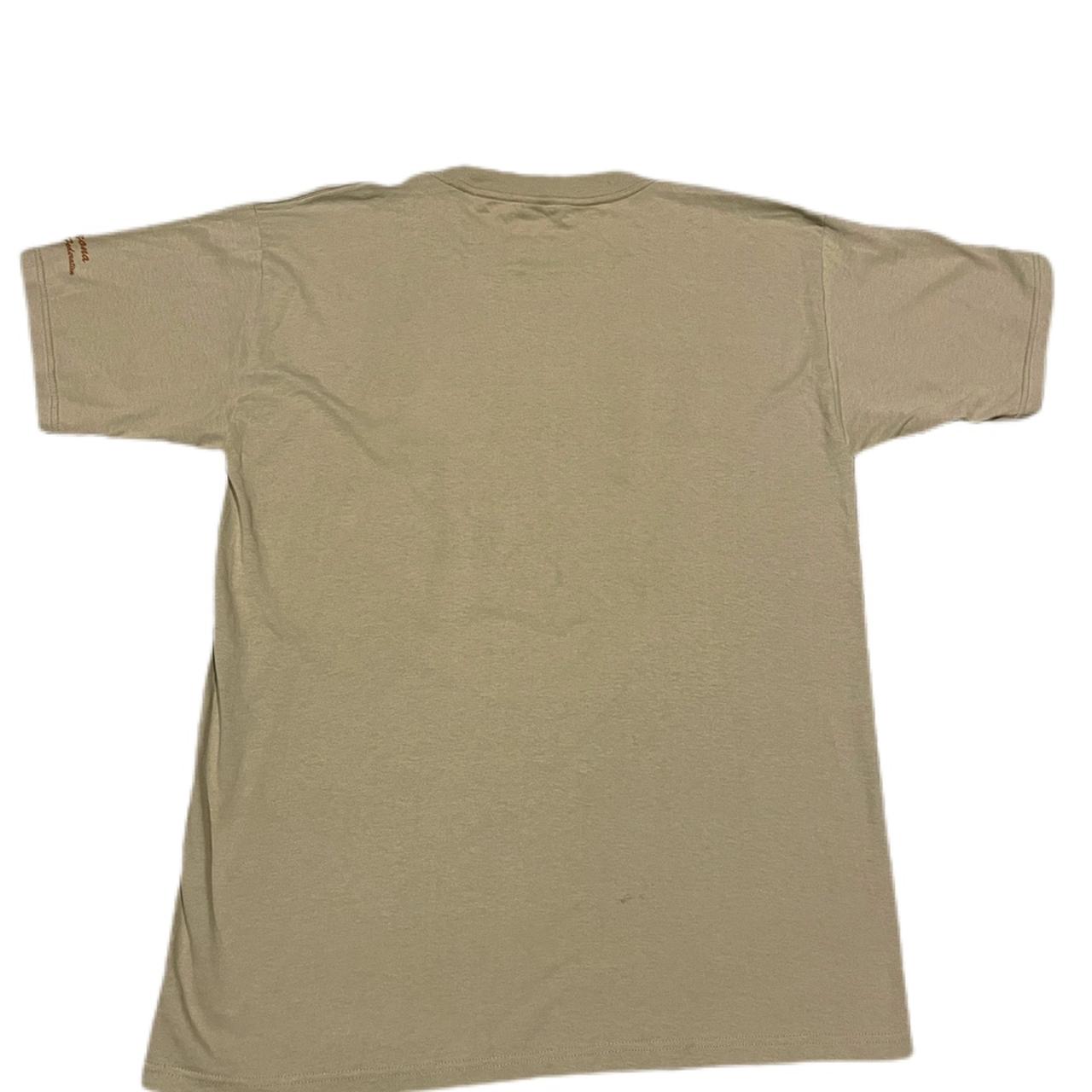 Wild Men's Tan and Brown T-shirt (2)