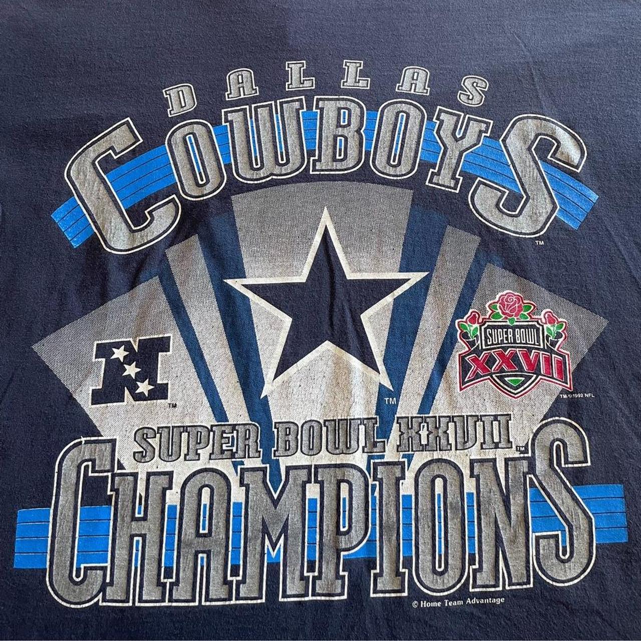 1993 Super Bowl xxvii sweatshirt Dallas cowboys - Depop