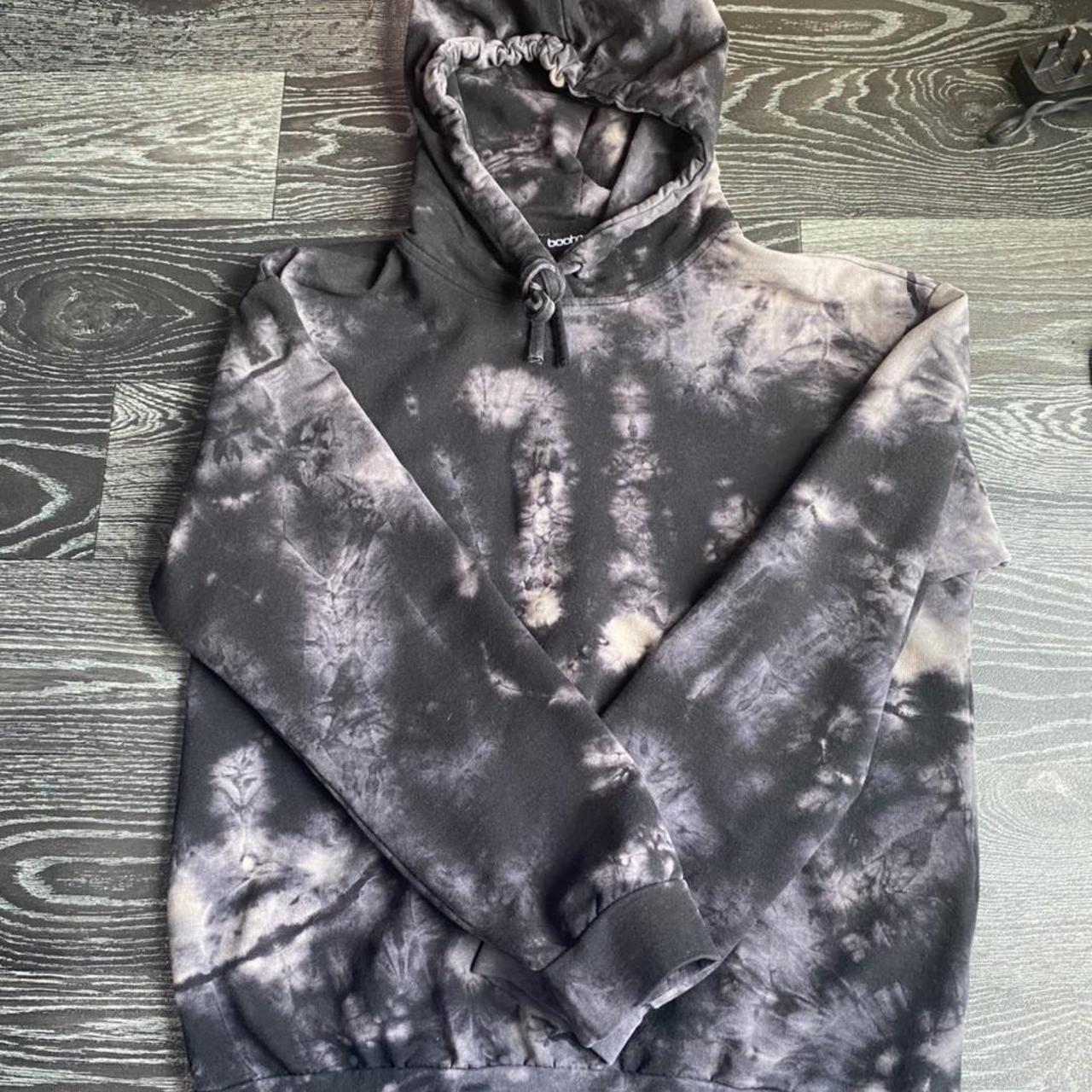 Tie-dye Hoodie, like new would fit 6/8/10 as big... - Depop