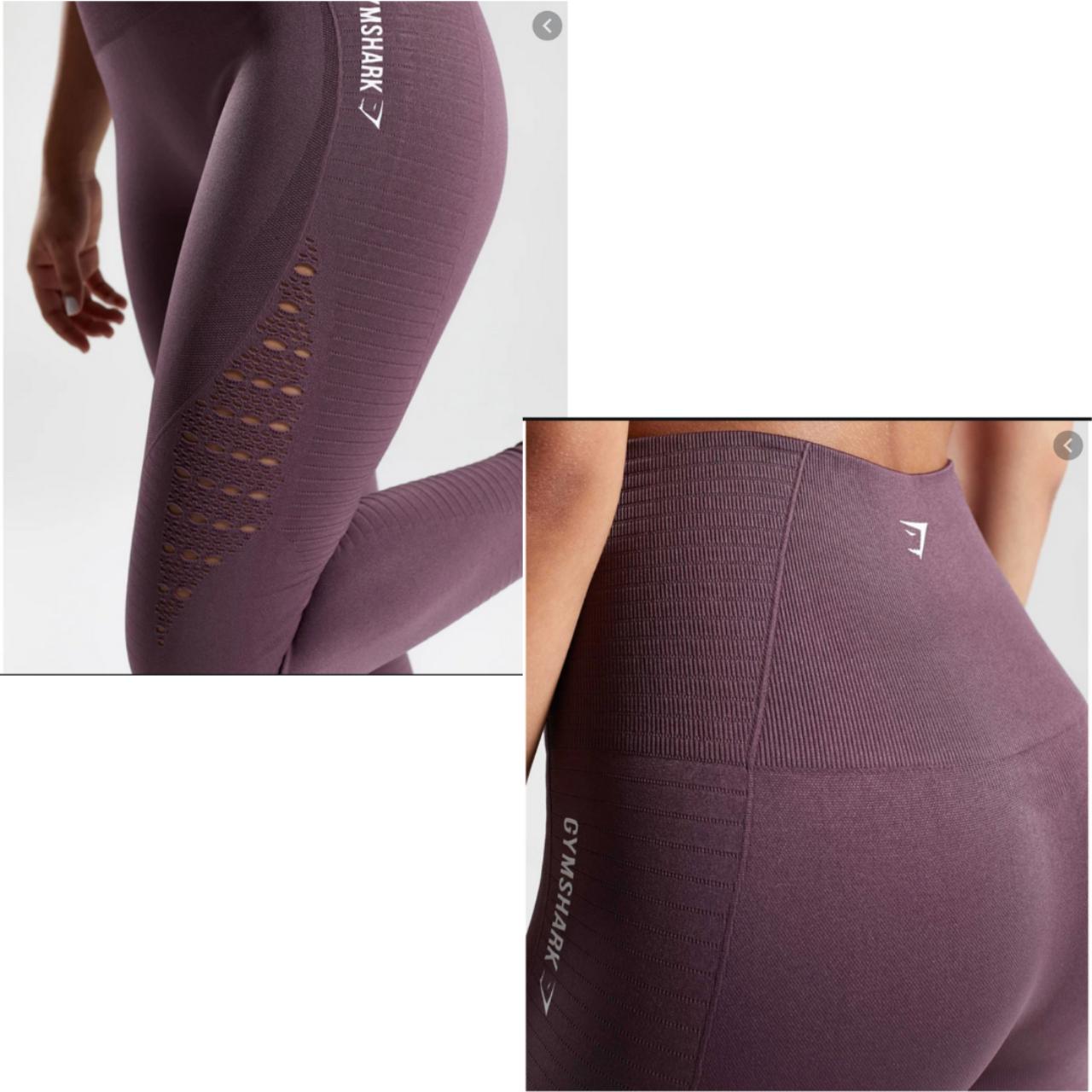 Purple gymshark energy+ seamless leggings High - Depop