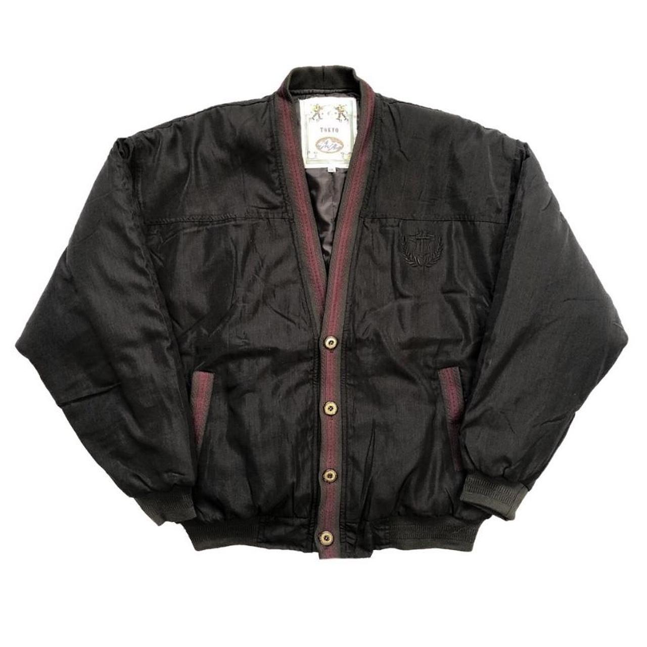Vintage Black Bomber Jacket | SizeXXL, fits more... - Depop