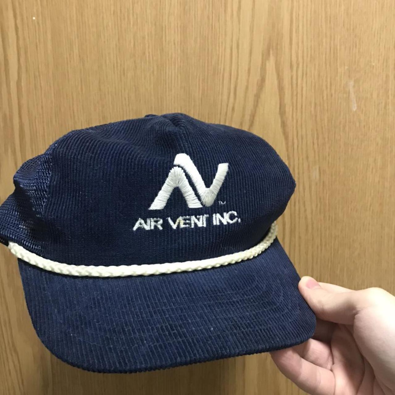 Men's Navy and White Hat