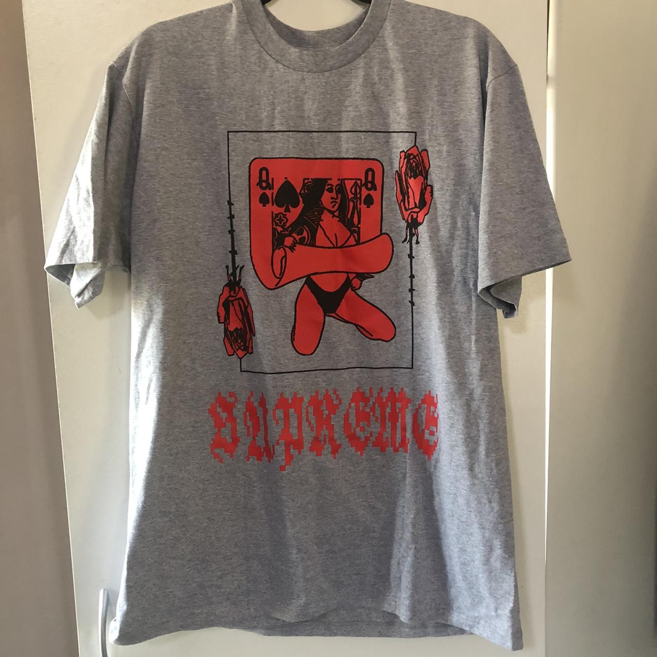 supreme queen tee black