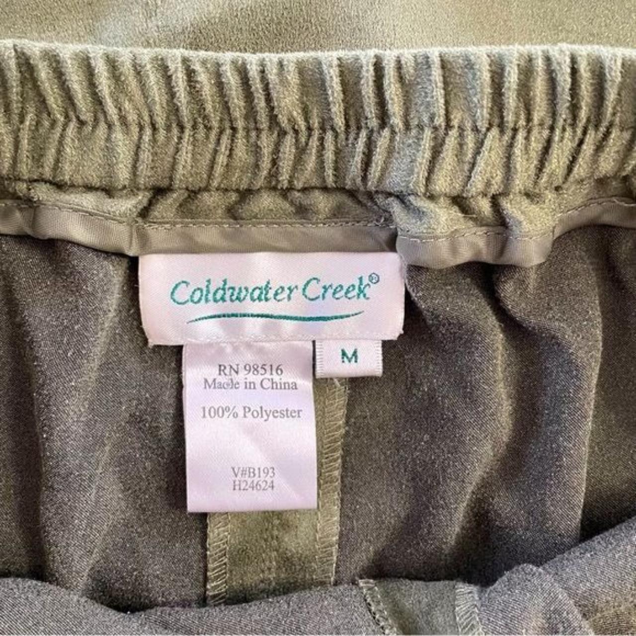 Coldwater Creek Women S Green Skirt Depop