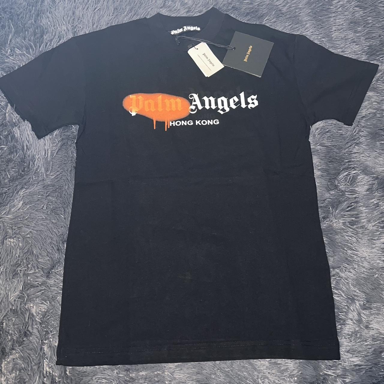 Palm Angels Hong Kong Black T Shirt Brand New And Depop