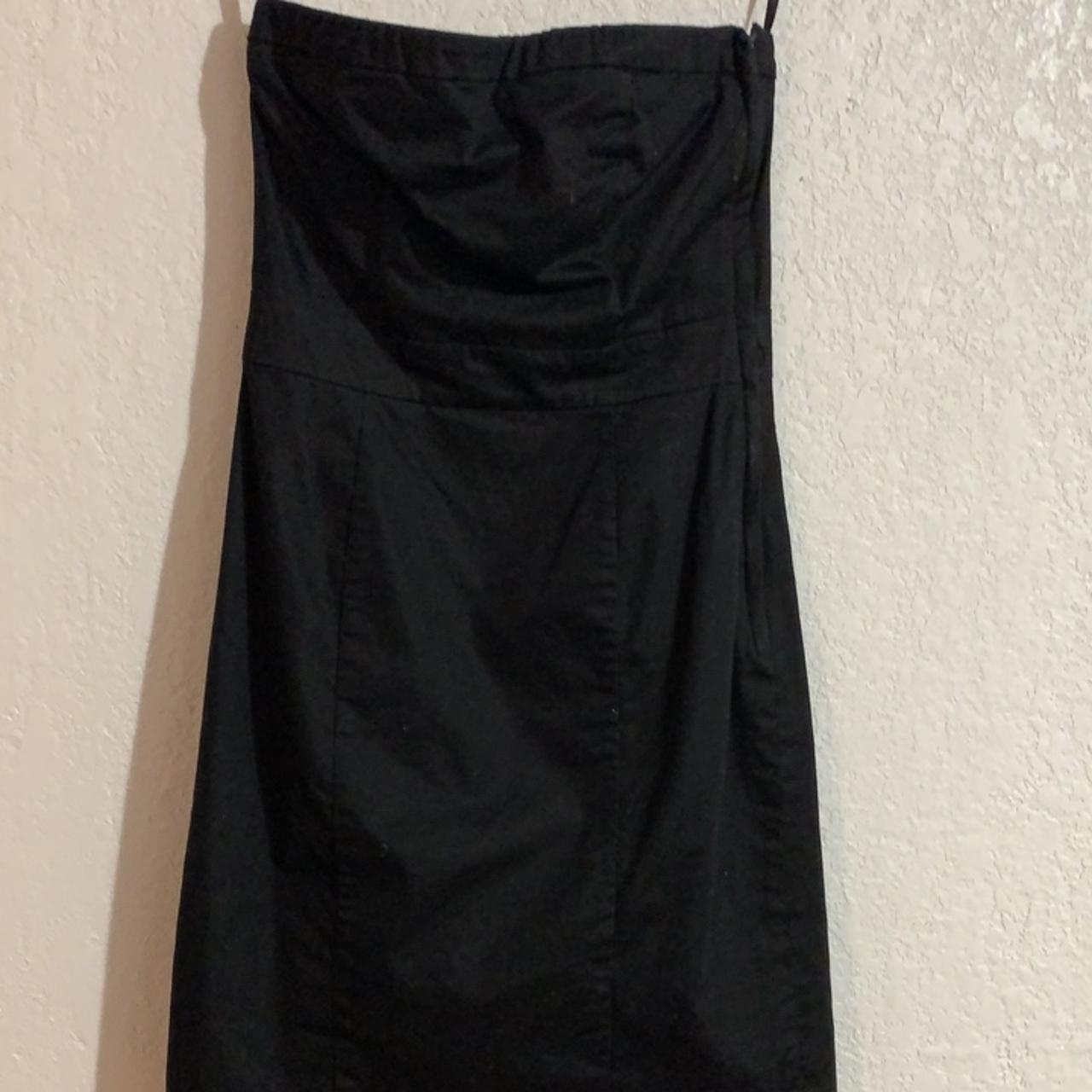 H&M strapless little black dress. Worn a few times.... - Depop