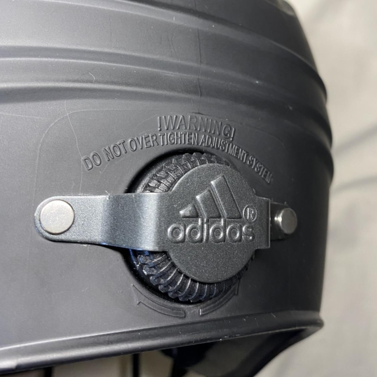 🥎 adidas softball helmet 🥎 fits head sizes 6 3/8... Depop