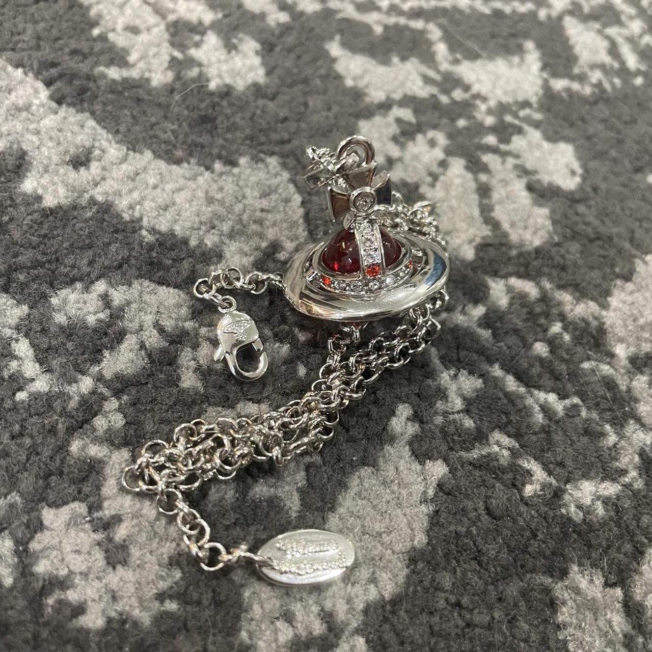 Red vivienne westwood necklace Clearance