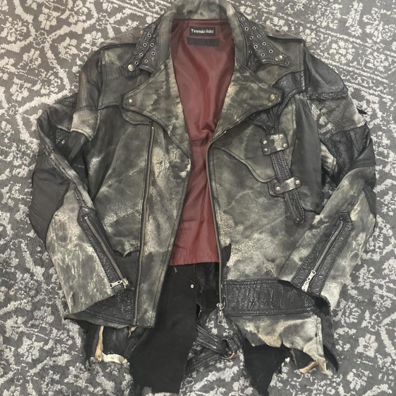 Yasuyuki Ishii Leather Variation Jacket M Fits Depop