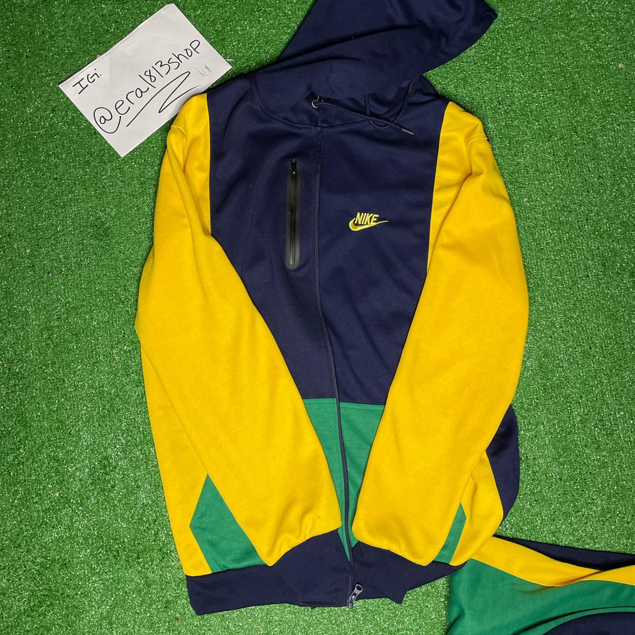 New Nike Fleece Sweat Suit Zip Up Hoodie & Joggers... Depop