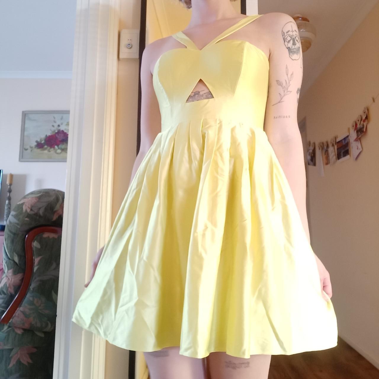 Ebay yellow hotsell dress girl