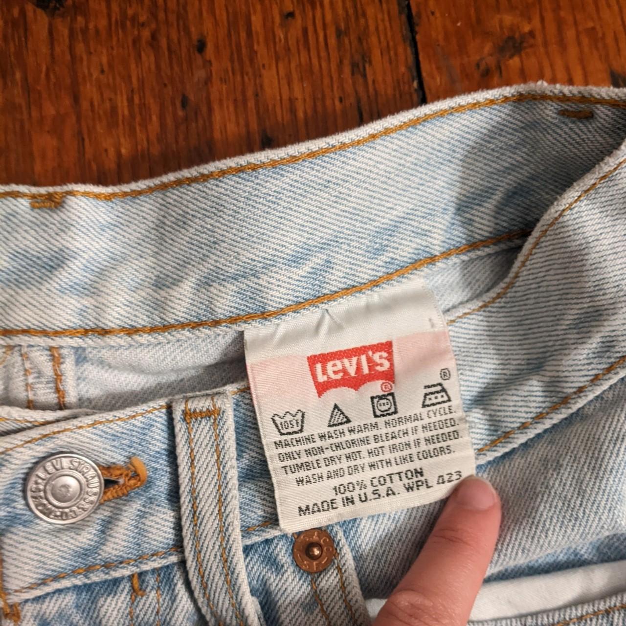 Vintage Levi's 501 jeans from 1994! This pair is... - Depop
