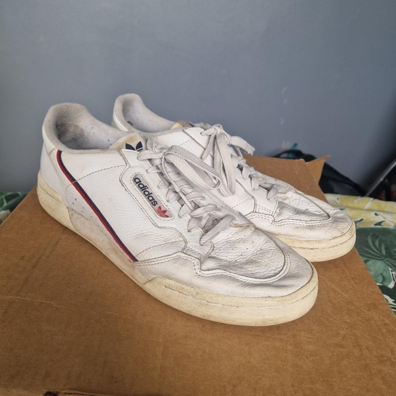 adidas continental 80 white mens