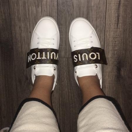Sell Louis Vuitton x Fragment Tattoo Sneakers - Black/White