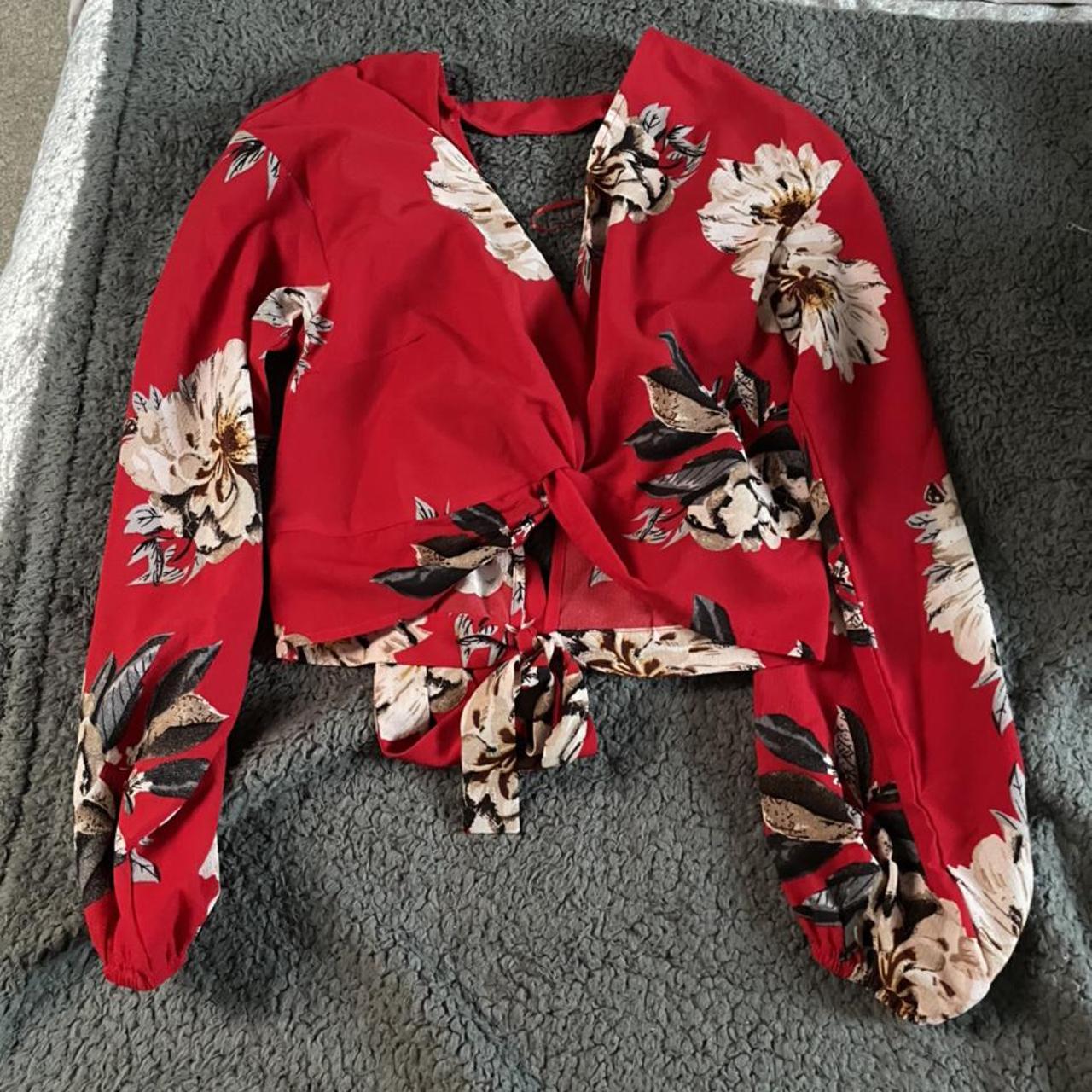 Product Image 1 - In The Style Red Floral
