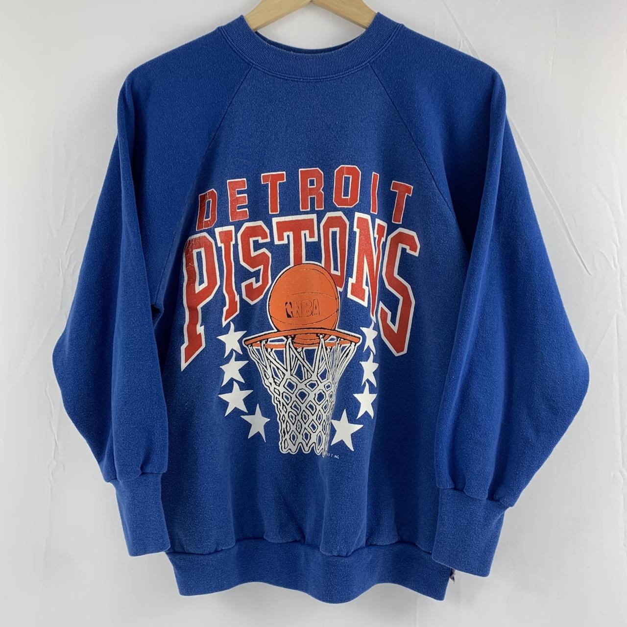 Vintage Detroit Pistons Crewneck 🥶 In great - Depop
