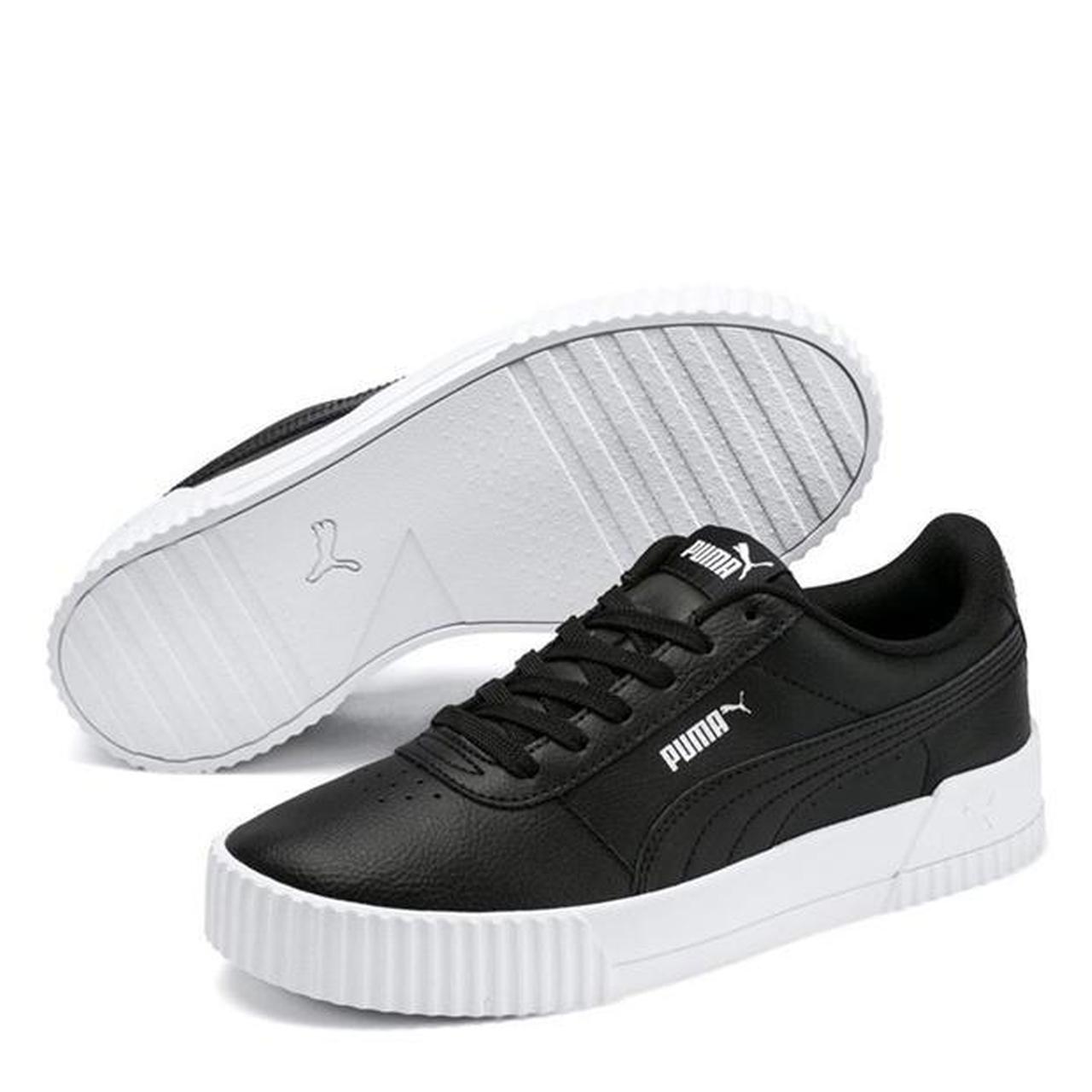 Puma carina leather trainers ladies best sale