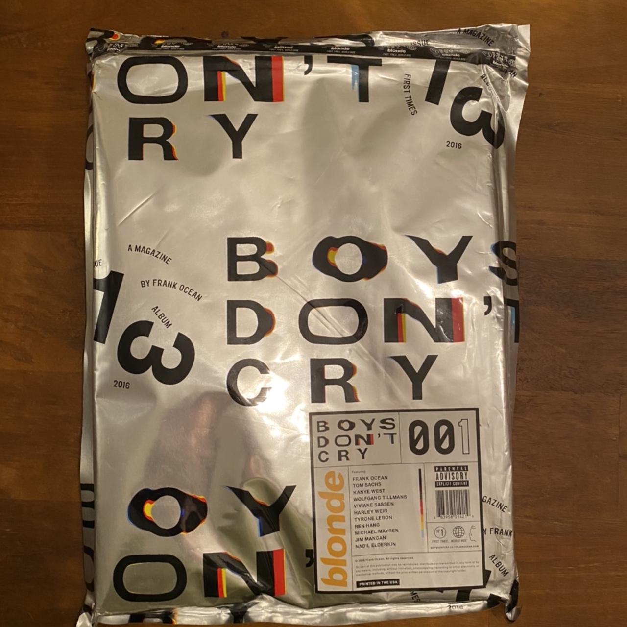 Frank Ocean Boys Don’t Cry Magazine sealed and never