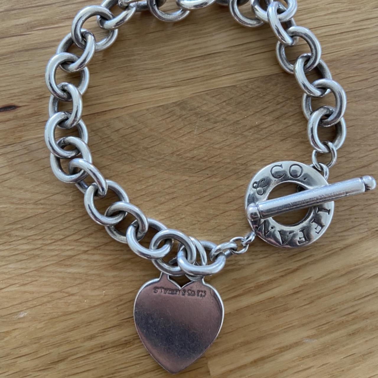 Tiffany & Co Heart Tag Toggle Bracelet Comes with... - Depop