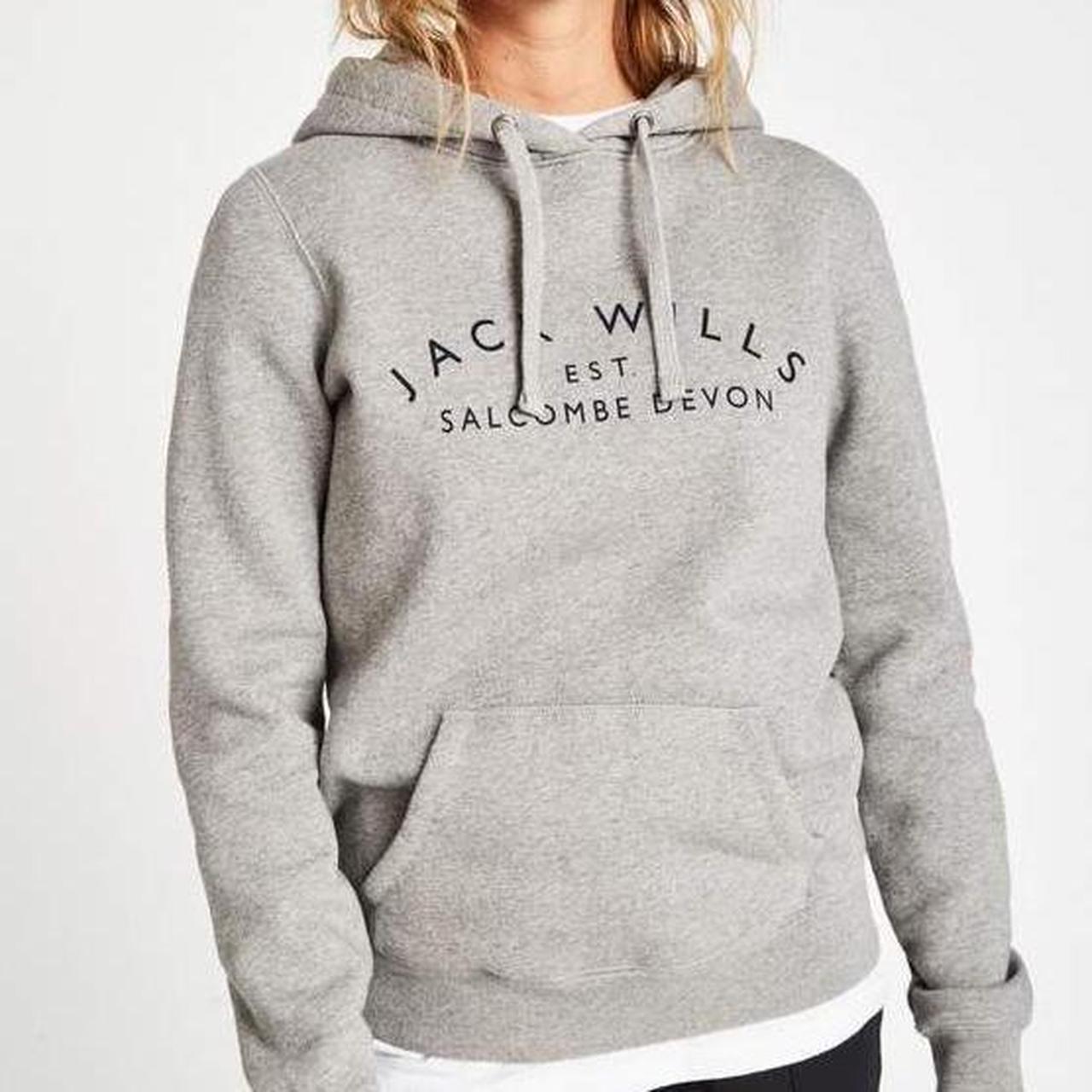 Jack wills womens grey on sale hoodie