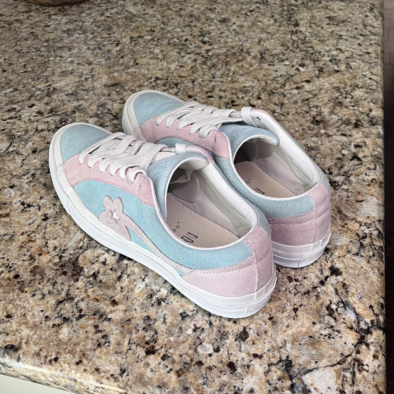 Golf le fleur cheap converse pink and blue