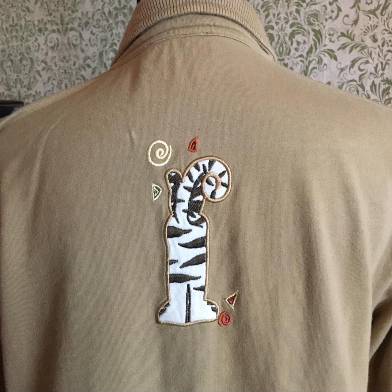 Adorable embroidered cat grandma sweater/ cardigan. Depop