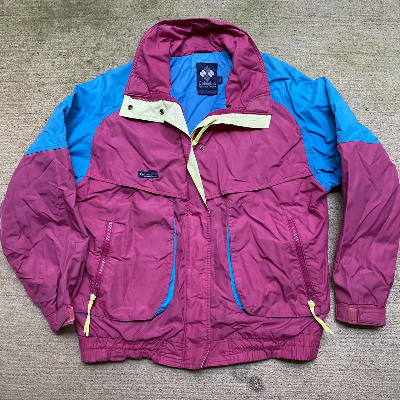 Vintage Columbia women’s powder keg snow ski jacket.... - Depop