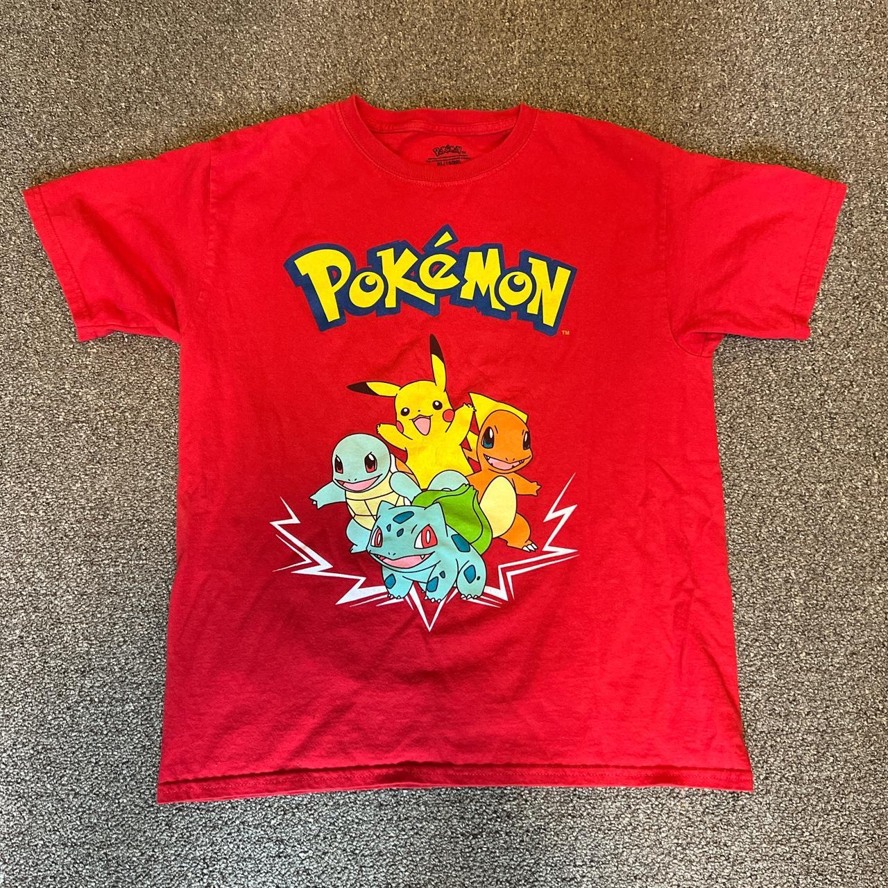 Pokemon red t shirt best sale