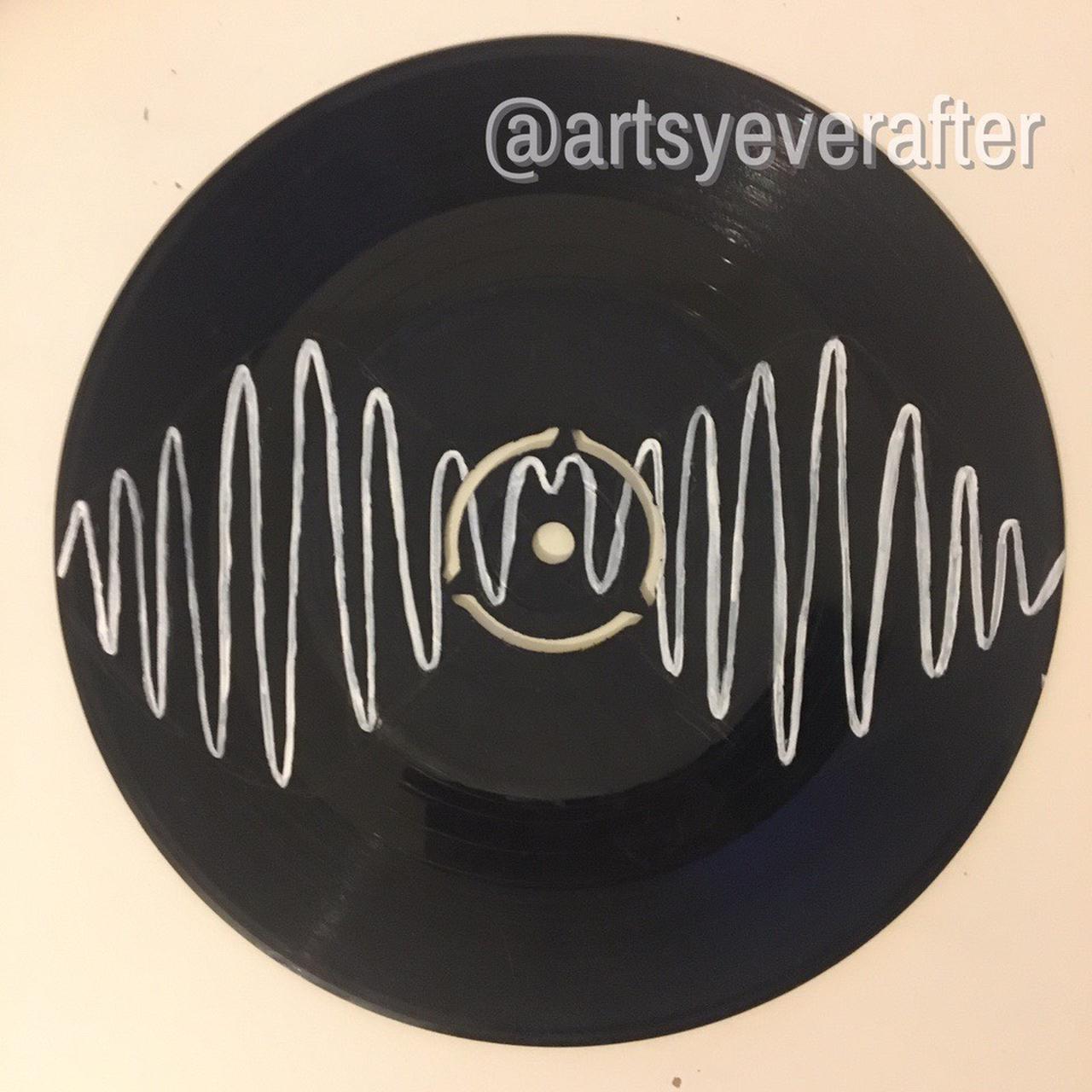 Arctic Monkeys Painted Vinyl Record