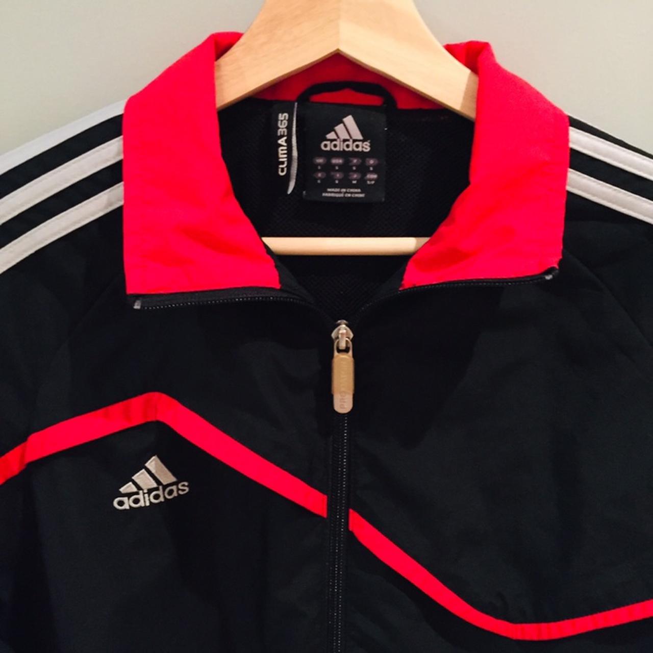 -Vintage Adidas Track Jacket -Clima 365 Predator... - Depop