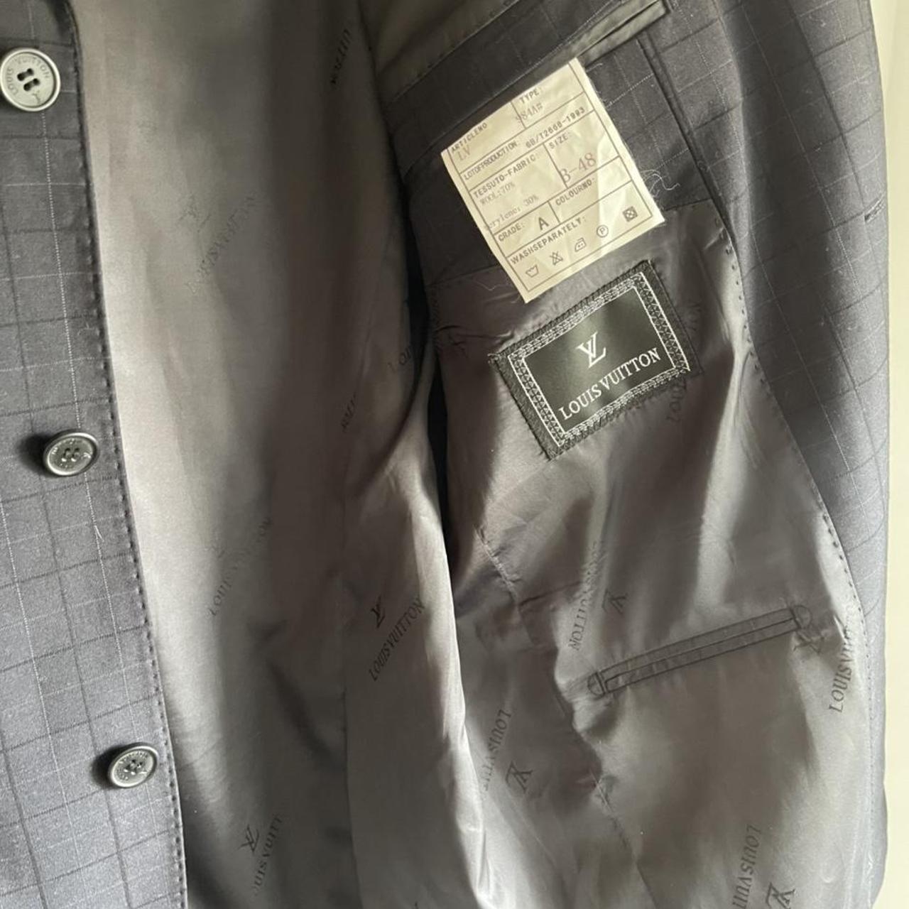 Louis Vuitton Men's Black Suit | Depop