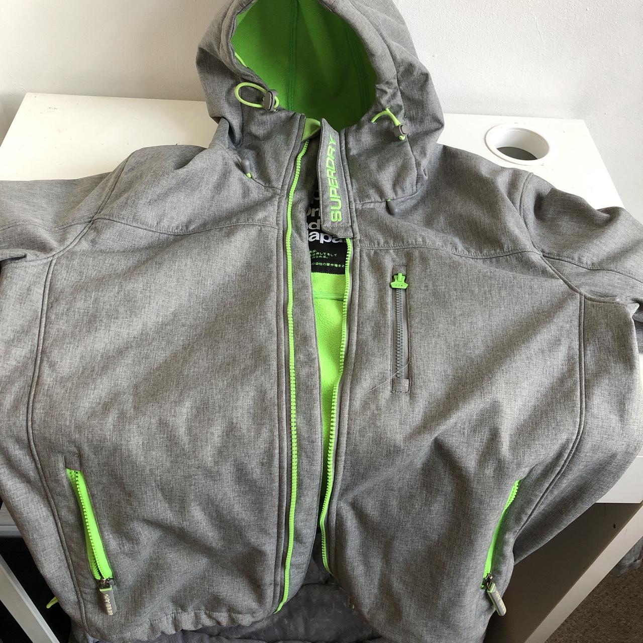 Grey Superdry Hooded Winter Windtrekker Superdry Japan Winter